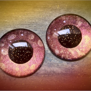 DOUBLOON - Blythe/FURBY/Pullip eye chips by Starrytale Dolls