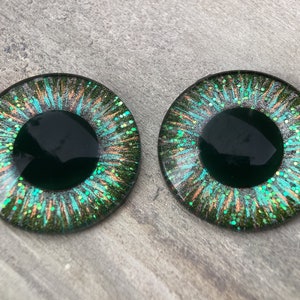 OOAK - BLYTHE/FURBY Eyechips by Starrytale Dolls - #38