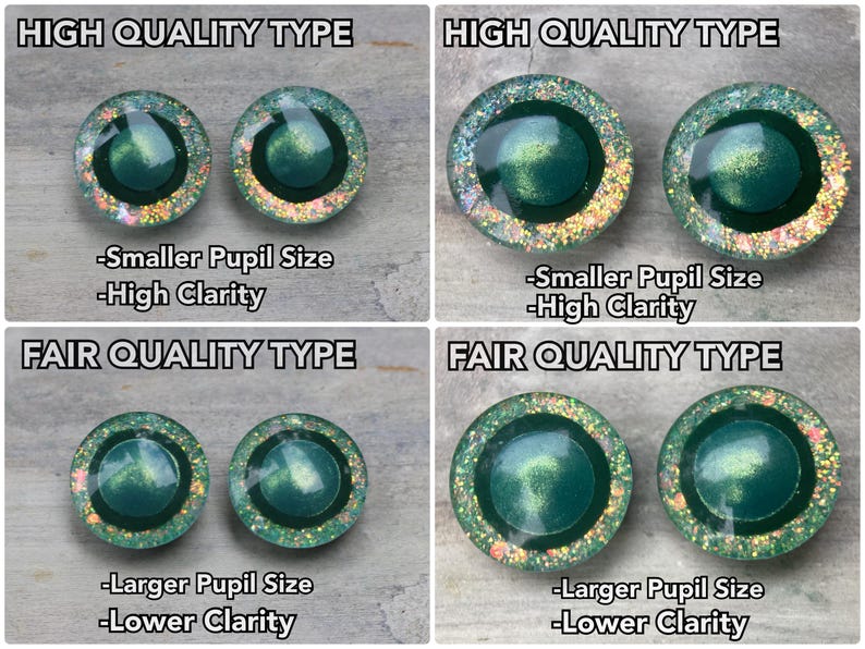 DRAGON EMBER - Chips para ojos de Blythe/Furby/Pullip de Starrytale Dolls imagen 4