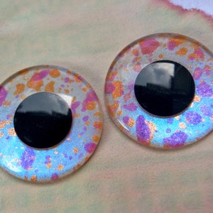BEST BIRTHDAY  - Blythe/Furby/Pullip/MIDDIE eye chips by Starrytale Dolls