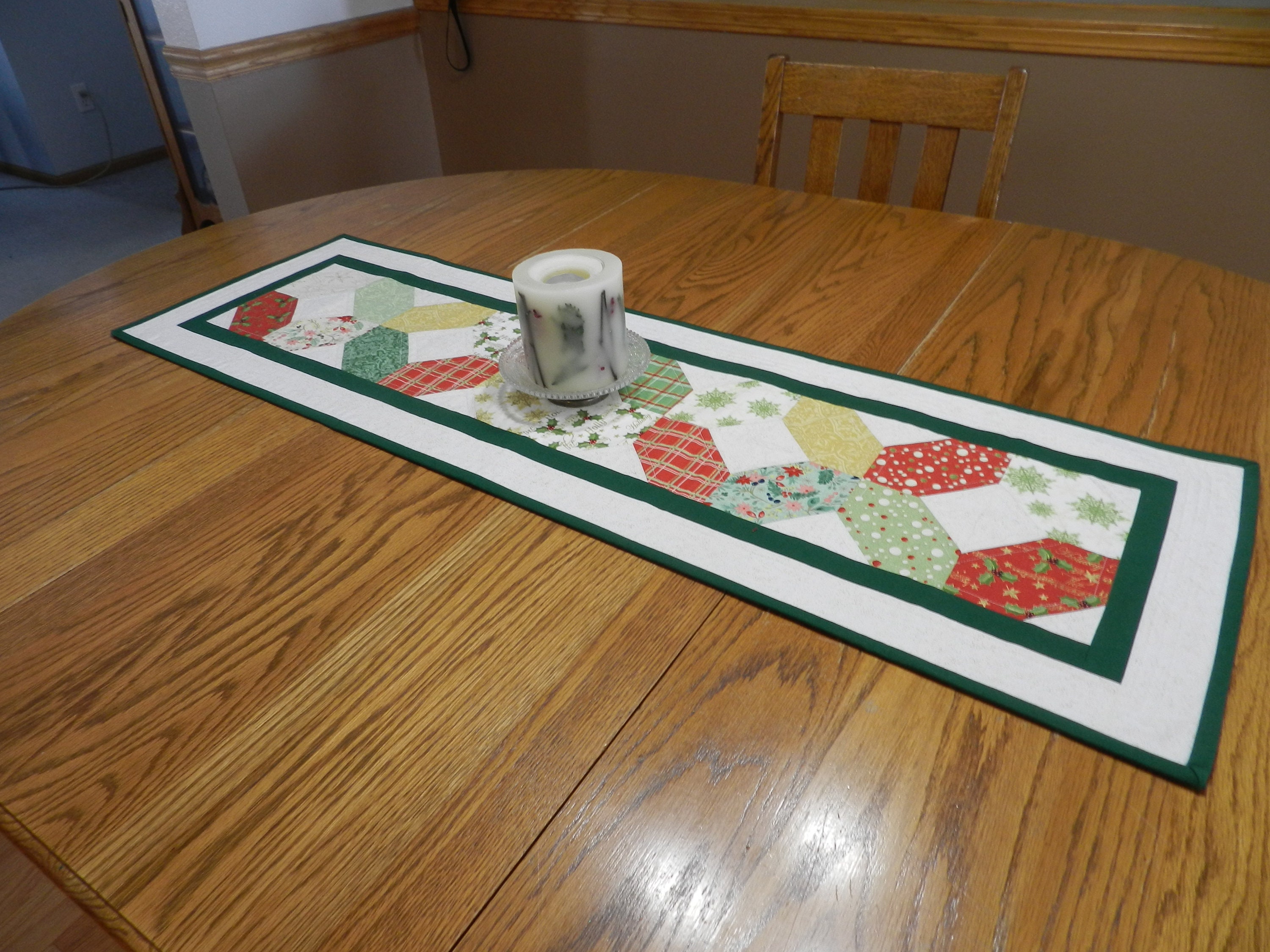 Christmas table runner holiday table runner Christmas table - Etsy 日本