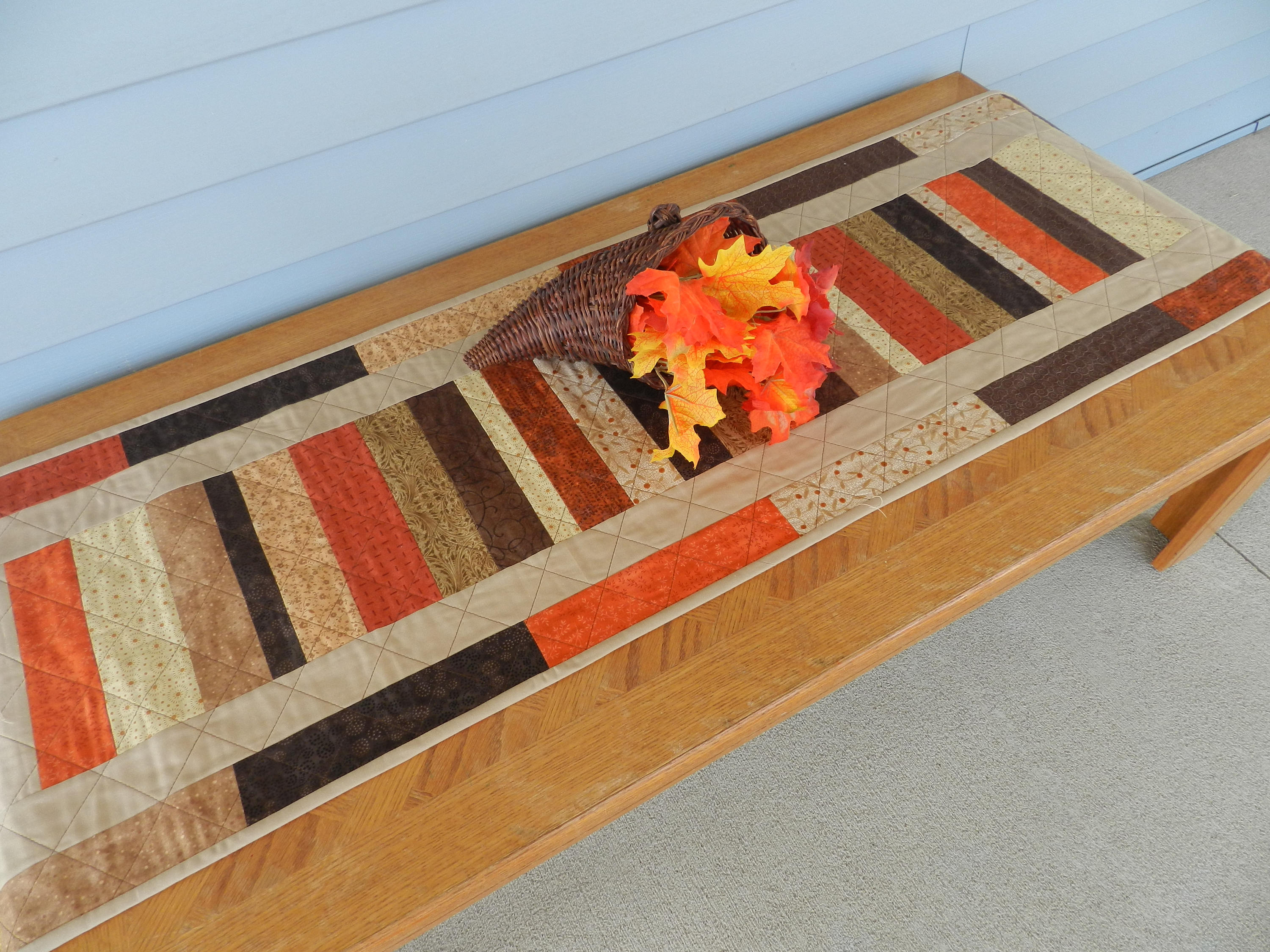 Sofa Table Runner Fall Dresser Scarf Thanksgiving Table Etsy