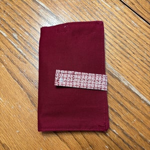 Tea bag holder, tea bag organizer, credit card holder, business card wallet, tea bag travel kit, tea drinker gift, Item #881
