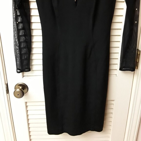 Tadashi Shoji Black Gold Embroidered Dress Vintage - Etsy
