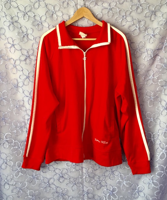 champion red tracksuit