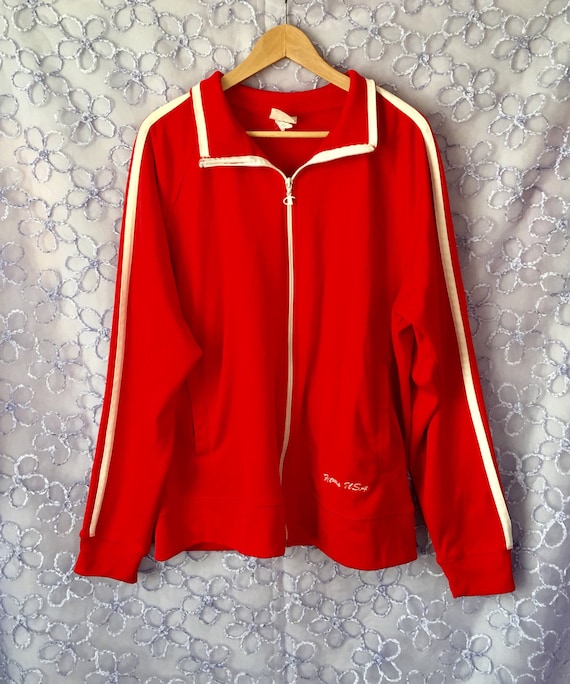 red champion tracksuit