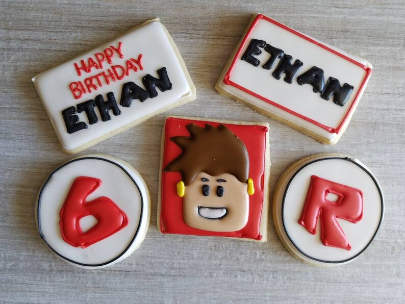 Block Inspired Sugar Cookies - 