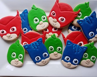 Mask Kids sugar cookies(READ TURNAROUND)