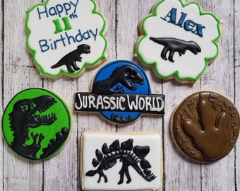 dinosaur theme Cookies(READ TURNAROUND)