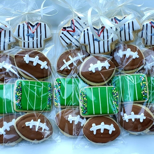 Kansas City KC Chiefs Football Cookies Playoff Tailgate Etsy