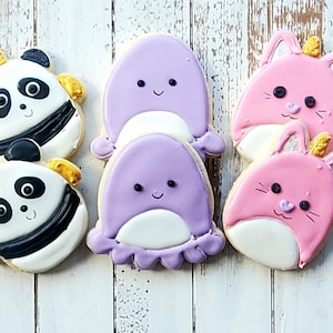 Plush animals cookies (READ TURNAROUND)
