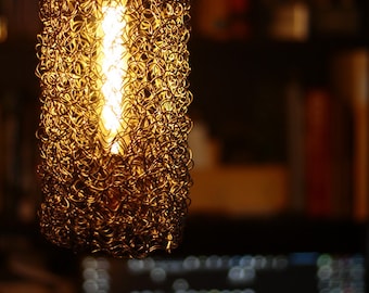 Cylindrlical Pendant Lamp | Chandelier | Home decor | Ceiling lamp | Industrial lighting | Home decor | Edison light | Vintage light