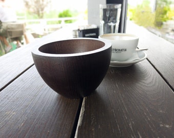 Wooden Bowl made of beech, for serving snacks, salad, berry, nut, or as birthday gift and house decoration