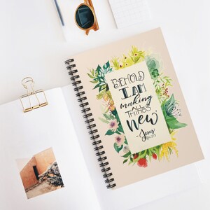 Citation biblique de Jésus Cahier à spirale