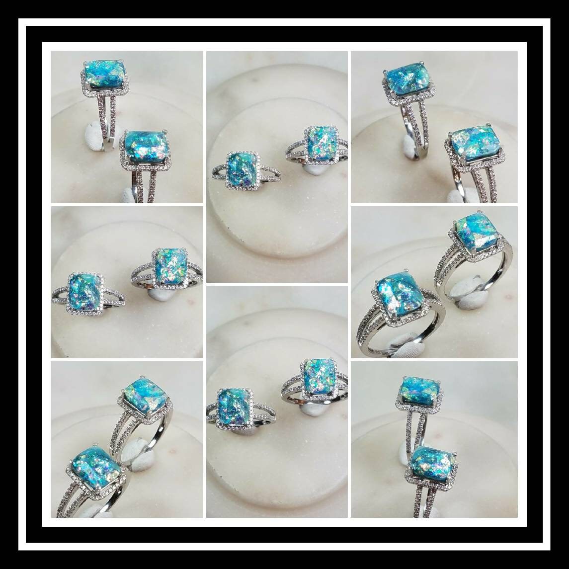 Sterling Silver or White Gold Diamond Memorial Cremation Etsy