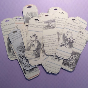 Alice in Wonderland Small Bookmarks