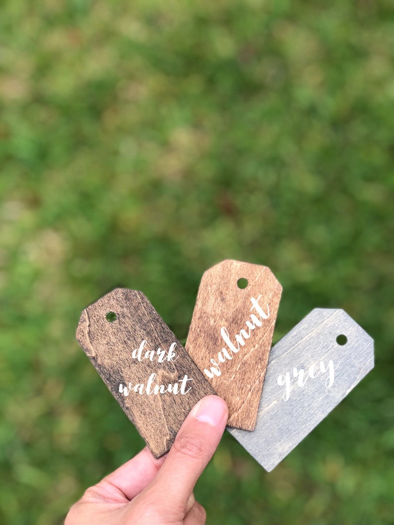 Christmas Wood Tag Holiday Sign | Wood Tag Personalized Stocking Tag Stocking Name Tag Stocking Tag Personalized Gift Tag