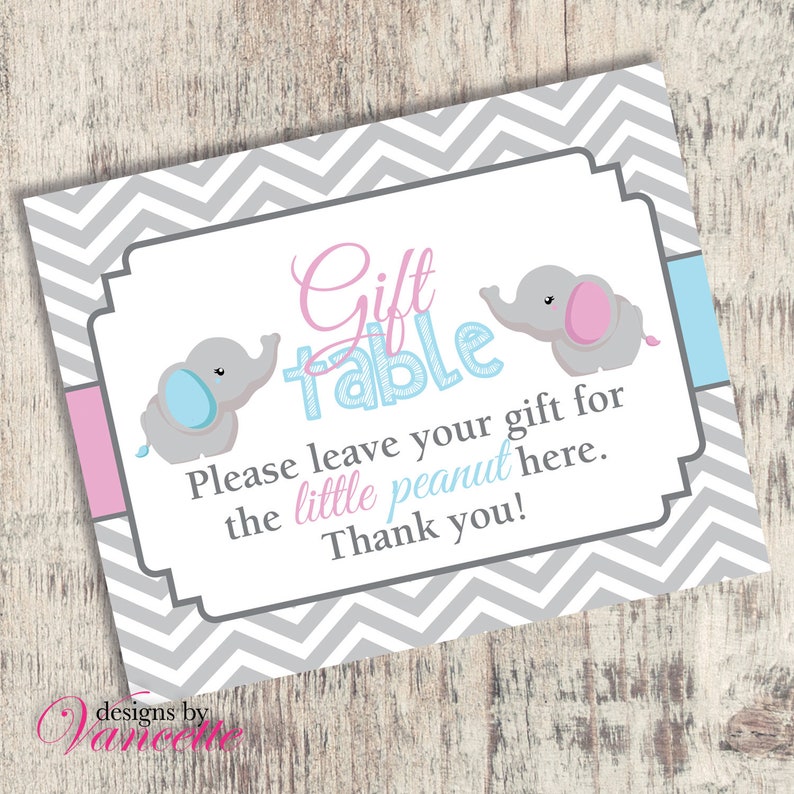 Baby Shower Elephant Gift Table Sign Baby Shower Ideas Baby Shower Elephant Gift Table Sign Baby Shower Ideas