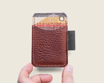 Woodland Wallet | Front Pocket EDC Leather Wallet