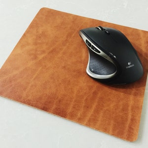 Leather Mousepad: Personalized & Customized | Perfect Housewarming Gift