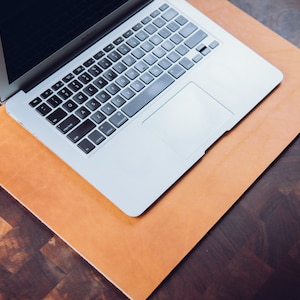 Full Grain Leather Desk Mat image 1