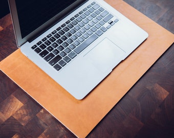 Full Grain Leather Desk Mat