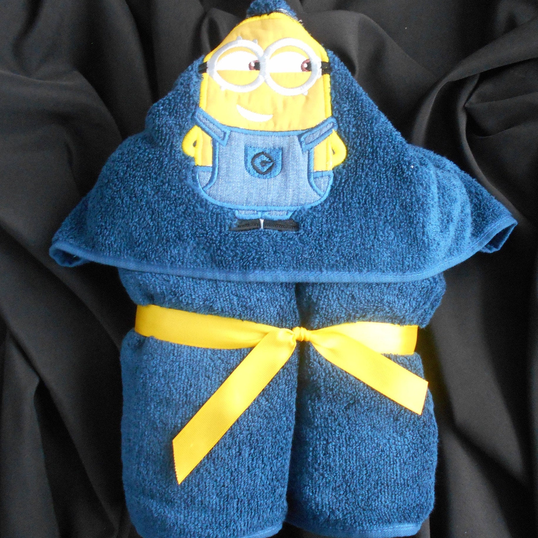 Minion hooded towel hotsell