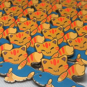 Fishy Cuddles {Hard Enamel Pin}