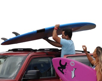 - 28 DORSAL SunGuard Aero Roof Rack Pads Car Crossbar Surfboard Kayak SUP Snowboard Racks Long Pair No Fade 