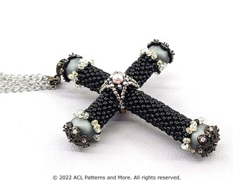 Pomme Cross Pendant PDF Pattern