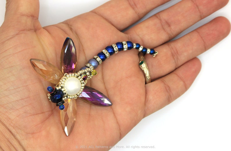 Dragonfly Pendant PDF Pattern