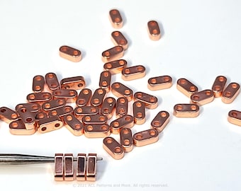 Precision Spacer Beads - Rose Gold