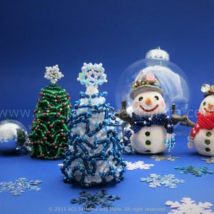 Christmas Tree Ornament PDF Pattern image 3