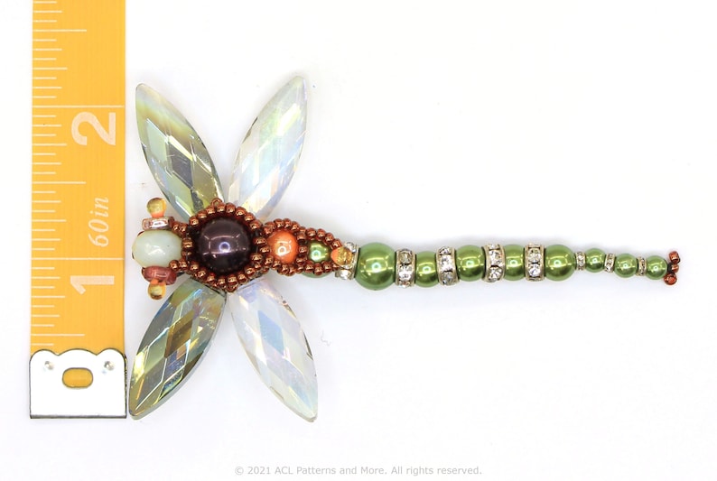 Dragonfly Pendant PDF Pattern
