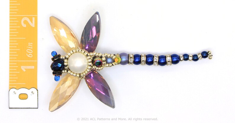 Dragonfly Pendant PDF Pattern