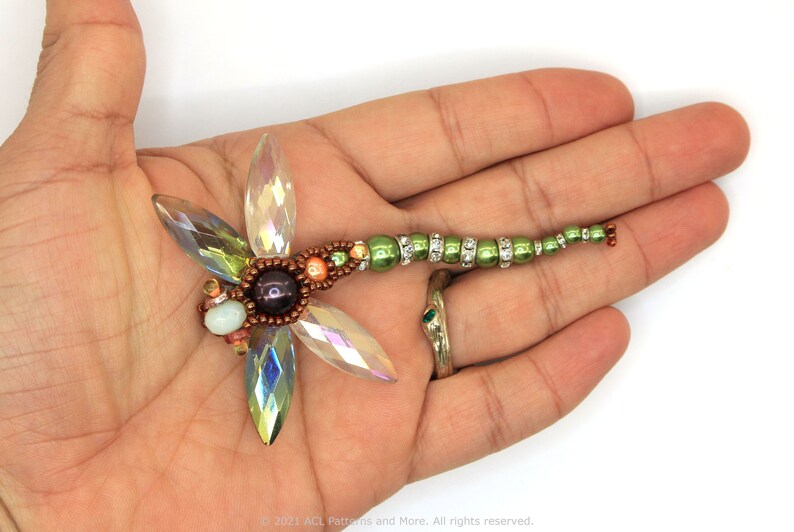 Dragonfly Pendant PDF Pattern