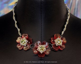 Sakura Necklace PDF Pattern