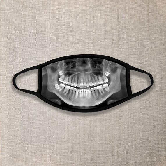 XRays Face Mask/Reusable product/Adult face mask/Elastic Etsy