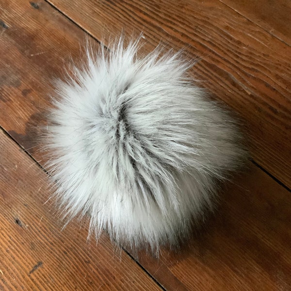 Faux Fur Pom Poms, craft supplies, fur, hat, fur ball, craft