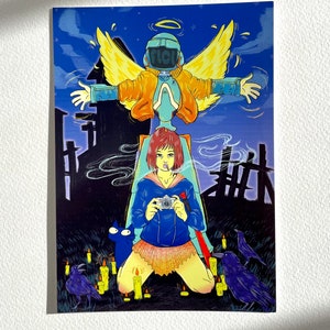 FLCL Mamimi & Canti Print (5&quot;x7&quot;)