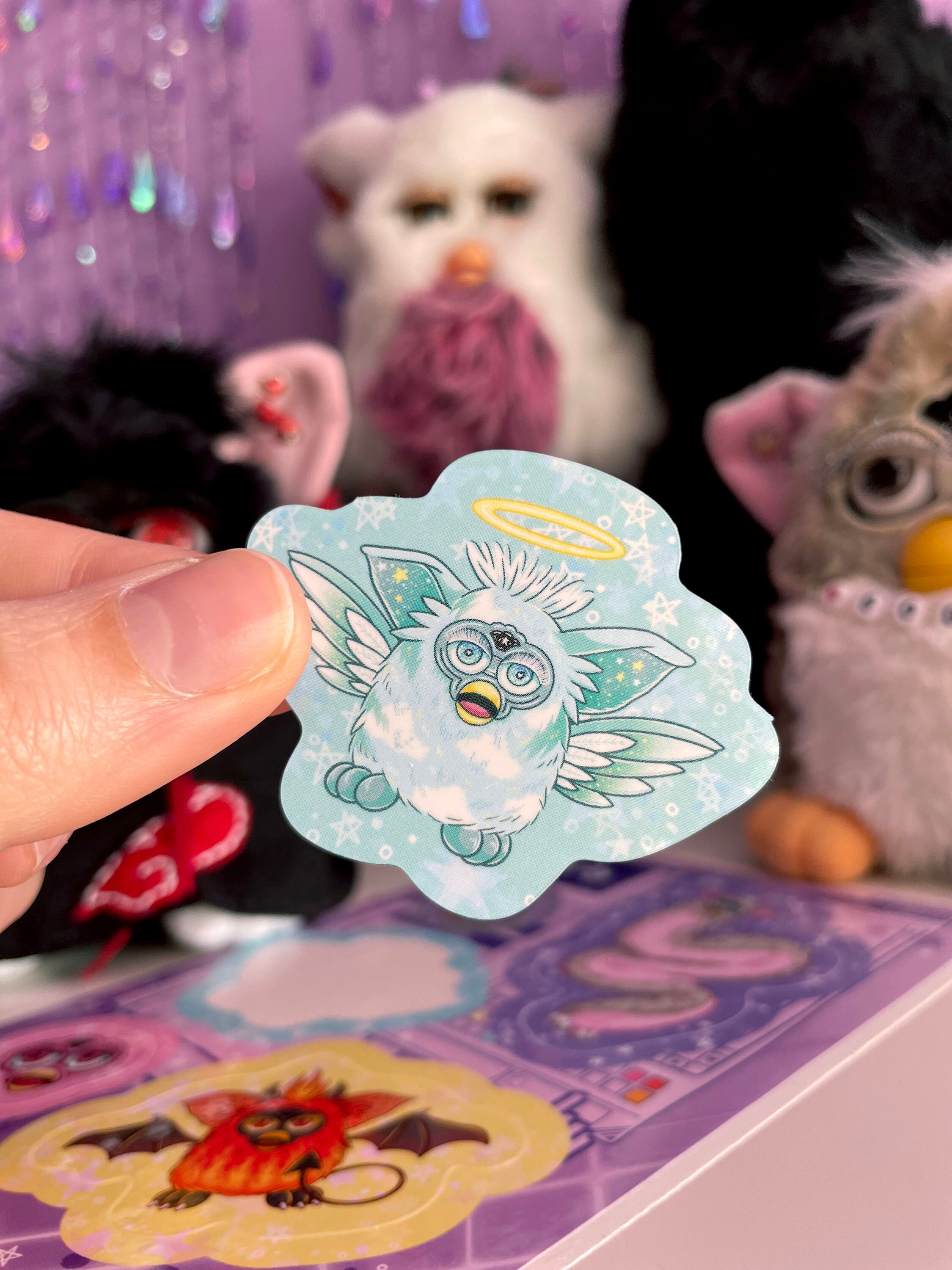 Furby Sticker Sheet - Etsy