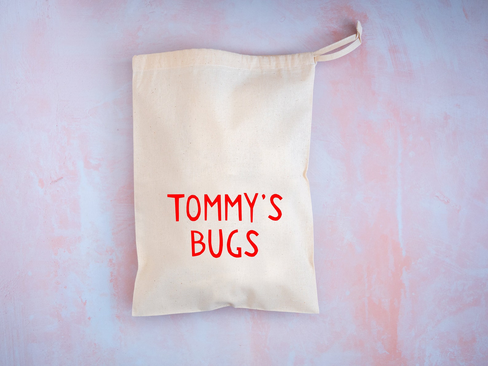 Personalised BUGS Bag Kids Toy Storage Etsy