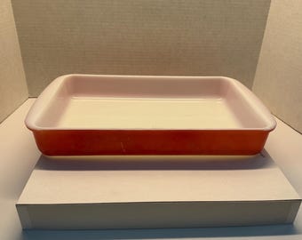 Pyrex Pink Rectangular Baking Dish Vintage #232