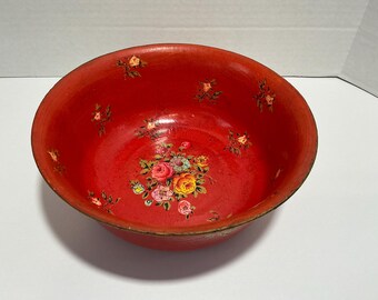 Paper Mache Lacquered Bowls Alcohol Proof Japan