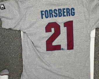 Nhl Colorado avalanche peter forsberg player caricature Shirt, hoodie,  sweater, long sleeve and tank top