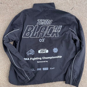 Team Black Jacket, Jinx Manhwa, Embroidery and Print - Etsy