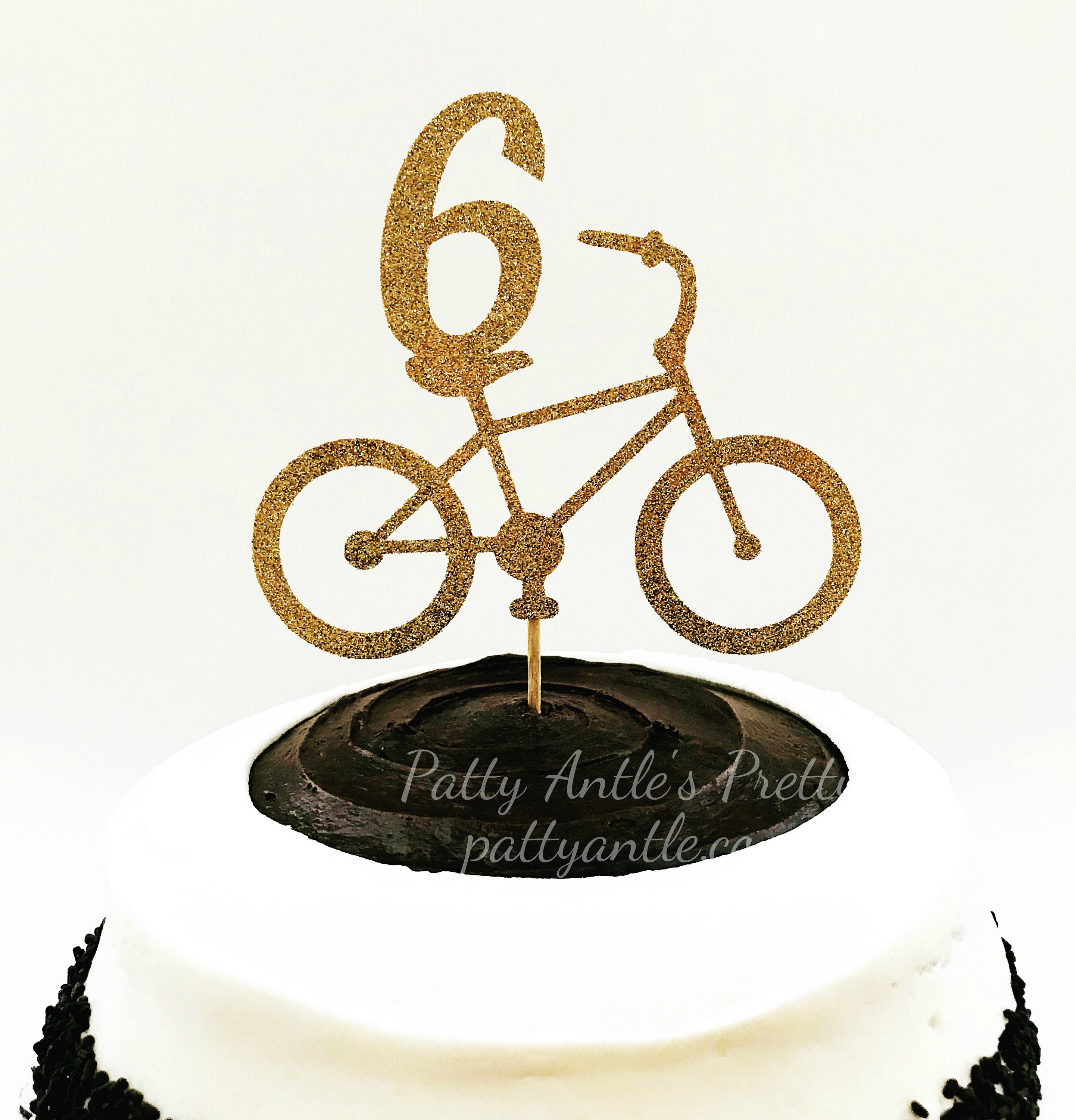 Cake Decoration Bicycle Cake Topper With Bike Sign New Home