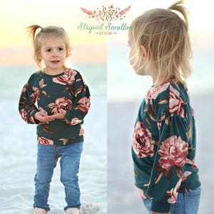 Starry Night PDF Pattern Girls Sizes 2T-14yrs