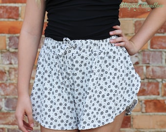 Santorini Shorts PDF Pattern Sizes 2T-14yrs