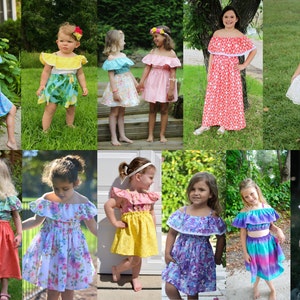 Midsummer Dream PDF Sewing Pattern ... Sizes 2T-14yrs image 5